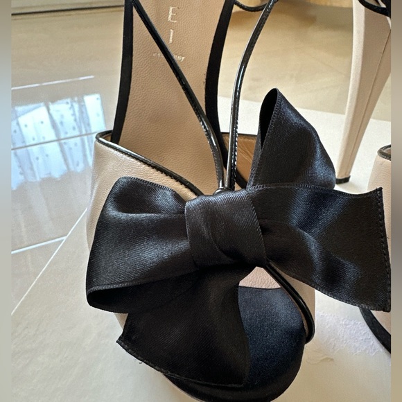 Casadei Platform sandals size 39 with bow - Picture 2 of 7